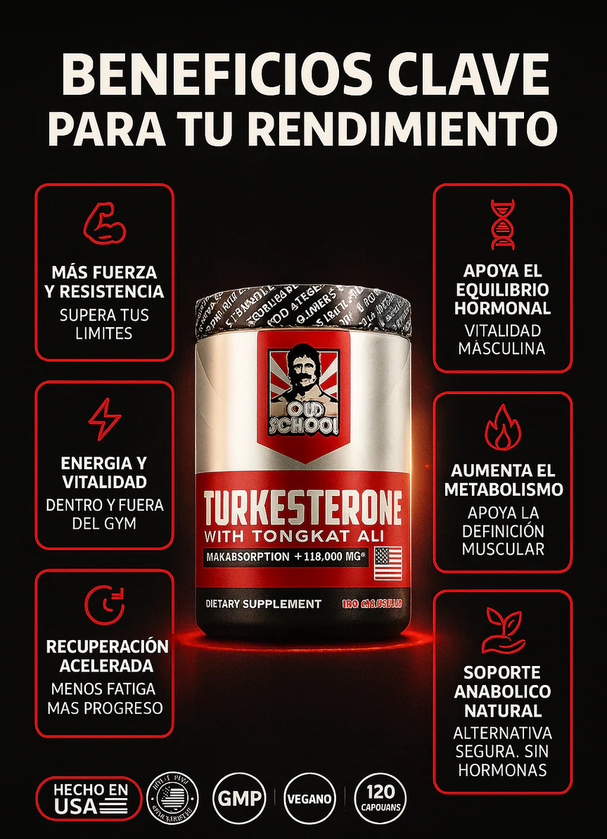 Turkesterona Premium | Supera Tu Límite Natural